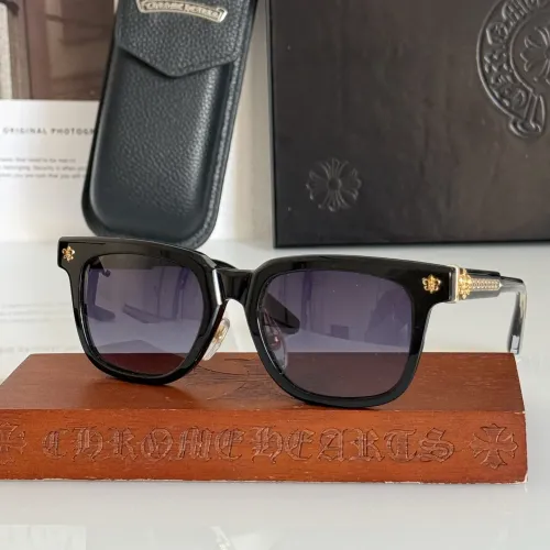 Wholesale Chrome Hearts AAA Quality Sunglasses #1466503 $64.00 USD, Wholesale Quality Replica Chrome Hearts AAA Quality Sunglasses