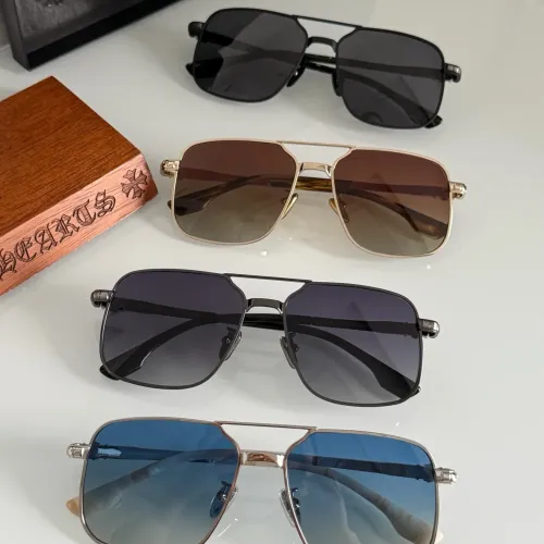 Replica Chrome Hearts AAA Quality Sunglasses #1466512 $68.00 USD for Wholesale