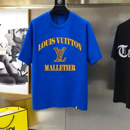 Wholesale Louis Vuitton LV T-Shirts Short Sleeved For Men #1466590 $40.00 USD, Wholesale Quality Replica Louis Vuitton LV T-Shirts