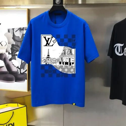 Wholesale Louis Vuitton LV T-Shirts Short Sleeved For Men #1466595 $40.00 USD, Wholesale Quality Replica Louis Vuitton LV T-Shirts