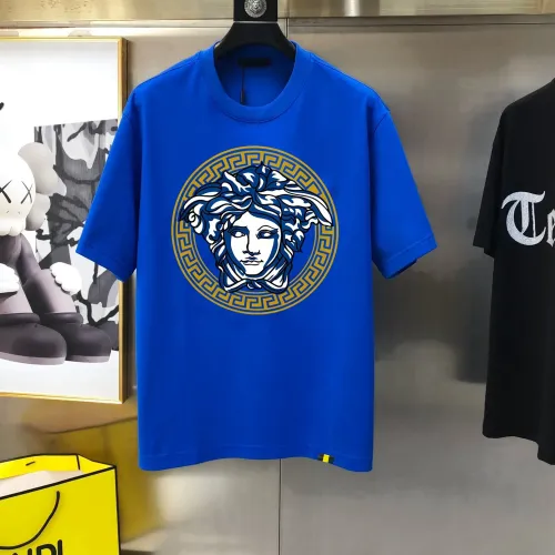 Wholesale Versace T-Shirts Short Sleeved For Men #1466608 $40.00 USD, Wholesale Quality Replica Versace T-Shirts