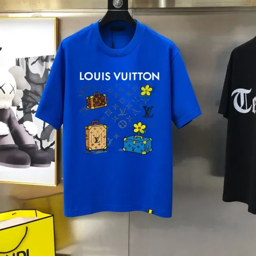 Wholesale Louis Vuitton LV T-Shirts Short Sleeved For Men #1466643 $40.00 USD, Wholesale Quality Replica Louis Vuitton LV T-Shirts