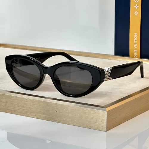 Wholesale Louis Vuitton AAA Quality Sunglasses #1466646 $64.00 USD, Wholesale Quality Replica Louis Vuitton AAA Quality Sunglasses