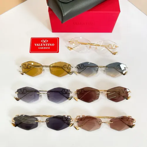Replica Valentino AAA Quality Sunglasses #1466816 $60.00 USD for Wholesale