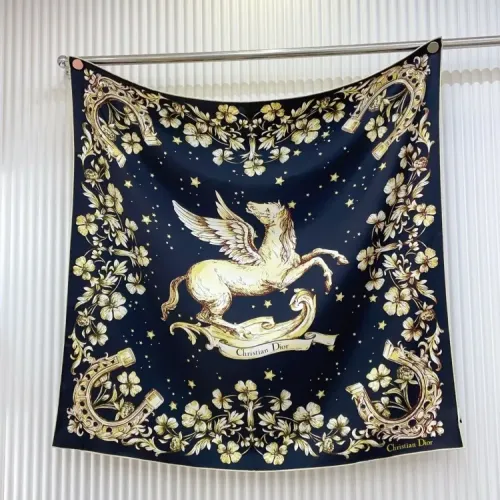 Wholesale Christian Dior Silk Square #1466991 $64.00 USD, Wholesale Quality Replica Christian Dior Scarf