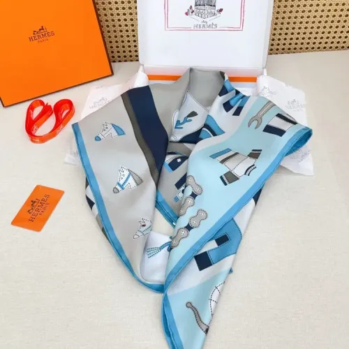 Replica Hermes Silk Square #1467023 $64.00 USD for Wholesale
