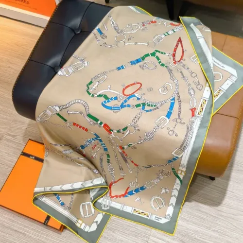 Replica Hermes Silk Square #1467039 $64.00 USD for Wholesale