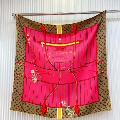 Wholesale Louis Vuitton Silk Square #1467133 $64.00 USD, Wholesale Quality Replica Louis Vuitton Scarf