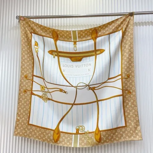 Wholesale Louis Vuitton Silk Square #1467137 $64.00 USD, Wholesale Quality Replica Louis Vuitton Scarf