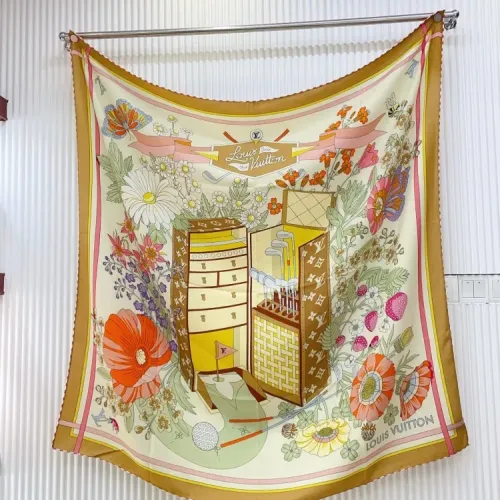 Wholesale Louis Vuitton Silk Square #1467155 $82.00 USD, Wholesale Quality Replica Louis Vuitton Scarf