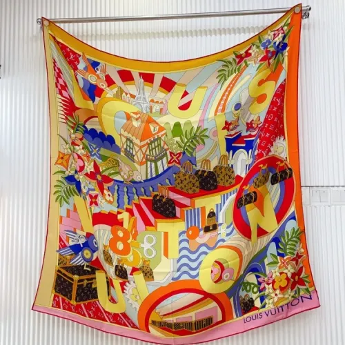 Wholesale Louis Vuitton Silk Square #1467158 $82.00 USD, Wholesale Quality Replica Louis Vuitton Scarf