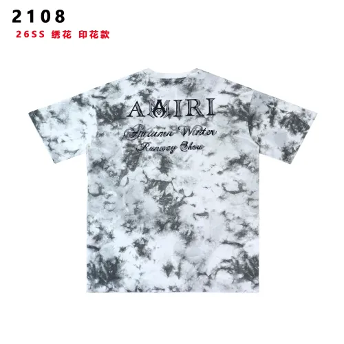 Replica Amiri T-Shirts Short Sleeved For Unisex #1467407 $32.00 USD for Wholesale