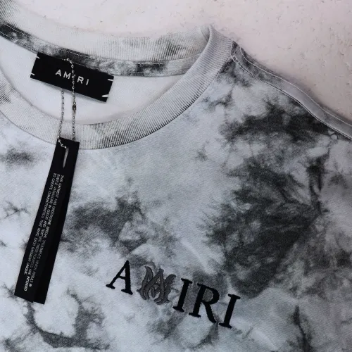 Replica Amiri T-Shirts Short Sleeved For Unisex #1467407 $32.00 USD for Wholesale