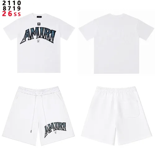 Wholesale Amiri Tracksuits Short Sleeved For Unisex #1467408 $60.00 USD, Wholesale Quality Replica Amiri Tracksuits