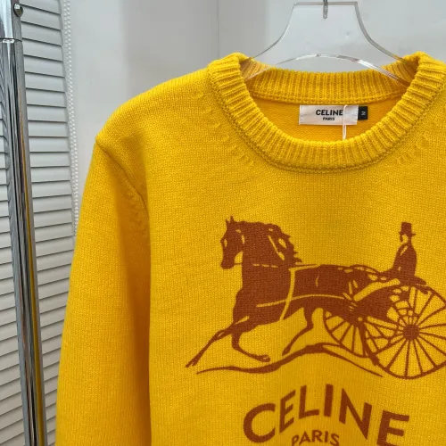 Replica Celine Sweaters Long Sleeved For Unisex #1467430 $56.00 USD for Wholesale