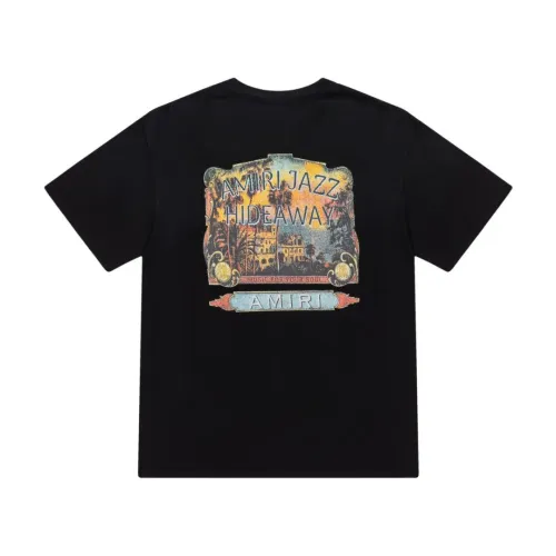 Replica Amiri T-Shirts Short Sleeved For Unisex #1467436 $39.00 USD for Wholesale