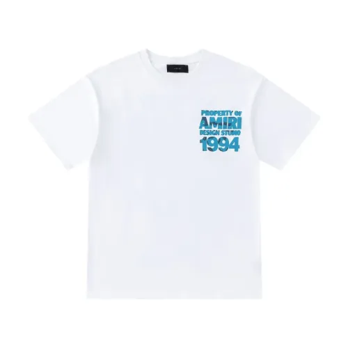Wholesale Amiri T-Shirts Short Sleeved For Unisex #1467447 $42.00 USD, Wholesale Quality Replica Amiri T-Shirts