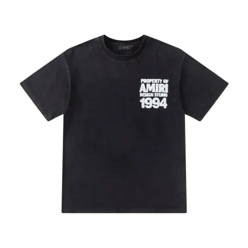 Wholesale Amiri T-Shirts Short Sleeved For Unisex #1467448 $42.00 USD, Wholesale Quality Replica Amiri T-Shirts