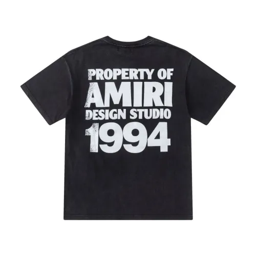 Replica Amiri T-Shirts Short Sleeved For Unisex #1467448 $42.00 USD for Wholesale