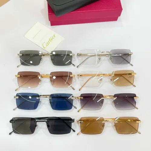 Replica Cartier AAA Quality Sunglassess #1467470 $72.00 USD for Wholesale