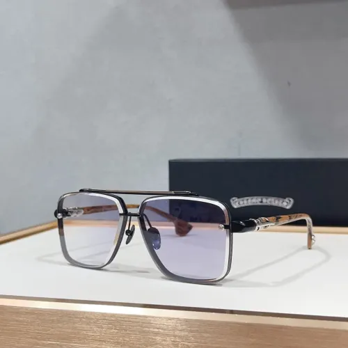 Wholesale Chrome Hearts AAA Quality Sunglasses #1467475 $80.00 USD, Wholesale Quality Replica Chrome Hearts AAA Quality Sunglasses
