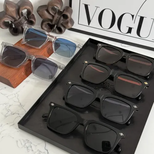 Replica Chrome Hearts AAA Quality Sunglasses #1467490 $72.00 USD for Wholesale