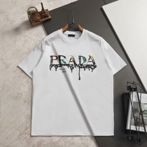 Wholesale Prada T-Shirts Short Sleeved For Unisex #1467521 $45.00 USD, Wholesale Quality Replica Prada T-Shirts