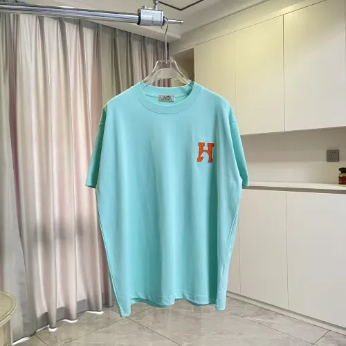 Wholesale Hermes T-Shirts Short Sleeved For Unisex #1467549 $45.00 USD, Wholesale Quality Replica Hermes T-Shirts