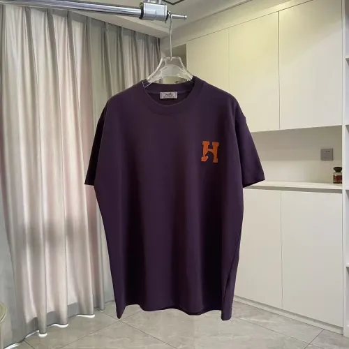 Wholesale Hermes T-Shirts Short Sleeved For Unisex #1467551 $45.00 USD, Wholesale Quality Replica Hermes T-Shirts