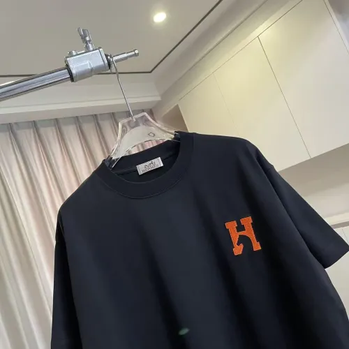 Replica Hermes T-Shirts Short Sleeved For Unisex #1467552 $45.00 USD for Wholesale