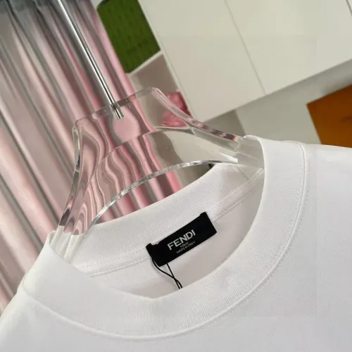 Replica Fendi T-Shirts Short Sleeved For Unisex #1467557 $42.00 USD for Wholesale
