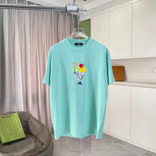 Wholesale Fendi T-Shirts Short Sleeved For Unisex #1467558 $42.00 USD, Wholesale Quality Replica Fendi T-Shirts