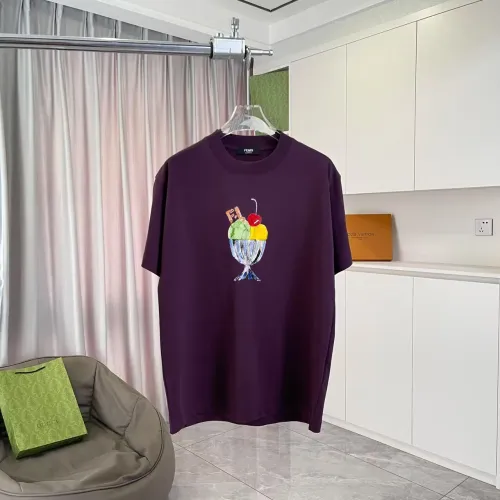 Wholesale Fendi T-Shirts Short Sleeved For Unisex #1467559 $42.00 USD, Wholesale Quality Replica Fendi T-Shirts