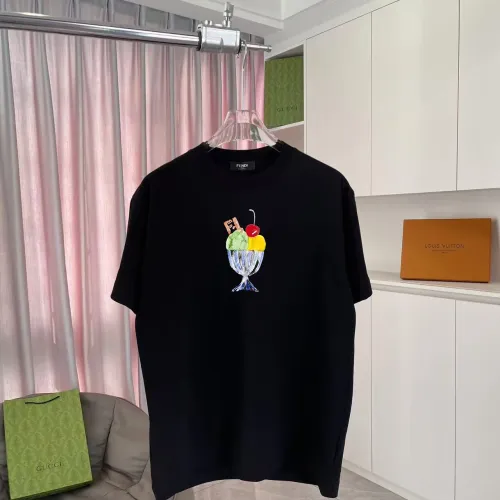 Wholesale Fendi T-Shirts Short Sleeved For Unisex #1467560 $42.00 USD, Wholesale Quality Replica Fendi T-Shirts