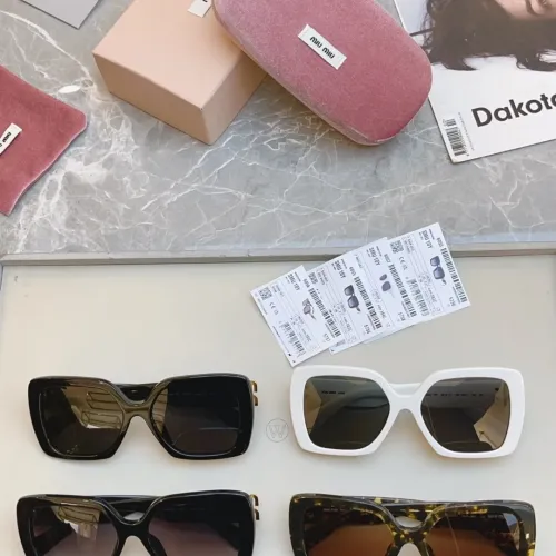 Replica MIU MIU AAA Quality Sunglasses #1467586 $60.00 USD for Wholesale