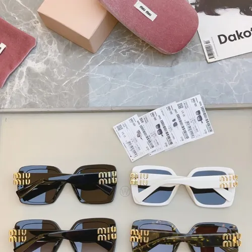 Replica MIU MIU AAA Quality Sunglasses #1467586 $60.00 USD for Wholesale