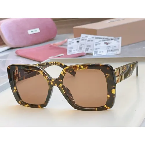 Wholesale MIU MIU AAA Quality Sunglasses #1467593 $60.00 USD, Wholesale Quality Replica MIU MIU AAA Sunglasses