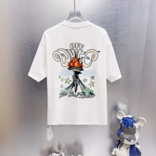 Replica Off-White T-Shirts Short Sleeved For Unisex #1467624 $36.00 USD for Wholesale