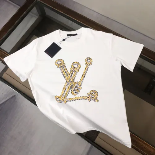 Wholesale Louis Vuitton LV T-Shirts Short Sleeved For Men #1467760 $45.00 USD, Wholesale Quality Replica Louis Vuitton LV T-Shirts