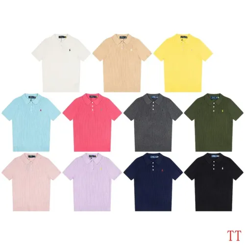 Replica Ralph Lauren Polo T-Shirts Short Sleeved For Women #1467791 $42.00 USD for Wholesale