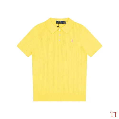 Wholesale Ralph Lauren Polo T-Shirts Short Sleeved For Women #1467792 $42.00 USD, Wholesale Quality Replica Ralph Lauren Polo T-Shirts