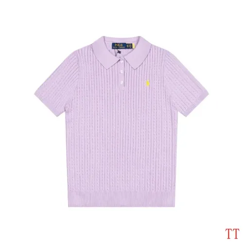 Wholesale Ralph Lauren Polo T-Shirts Short Sleeved For Women #1467794 $42.00 USD, Wholesale Quality Replica Ralph Lauren Polo T-Shirts