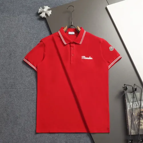 Wholesale Moncler T-Shirts Short Sleeved For Men #1467803 $45.00 USD, Wholesale Quality Replica Moncler T-Shirts