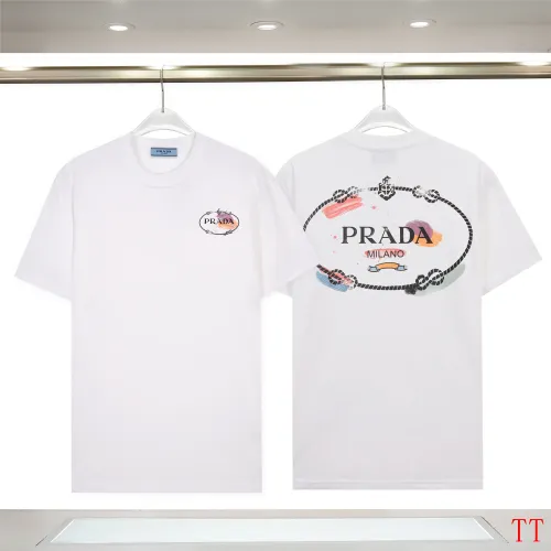 Wholesale Prada T-Shirts Short Sleeved For Unisex #1467907 $32.00 USD, Wholesale Quality Replica Prada T-Shirts
