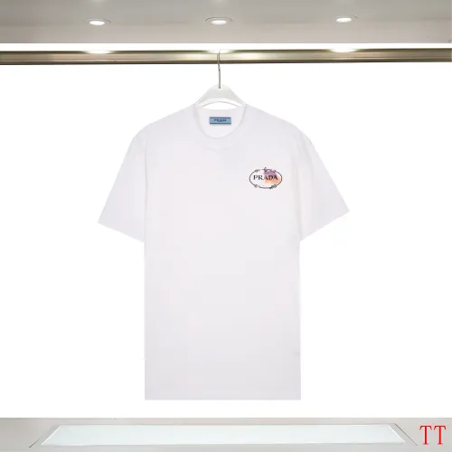 Replica Prada T-Shirts Short Sleeved For Unisex #1467907 $32.00 USD for Wholesale