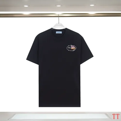 Replica Prada T-Shirts Short Sleeved For Unisex #1467908 $32.00 USD for Wholesale