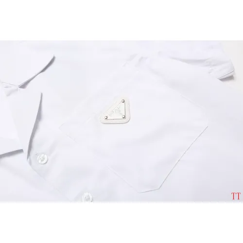 Replica Prada Shirts Short Sleeved For Men #1467909 $32.00 USD for Wholesale