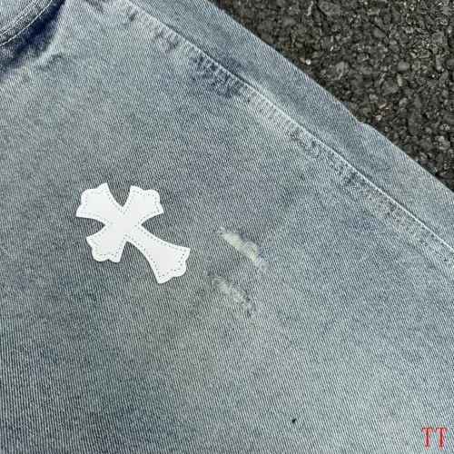 Replica Chrome Hearts Jeans For Men #1467911 $56.00 USD for Wholesale