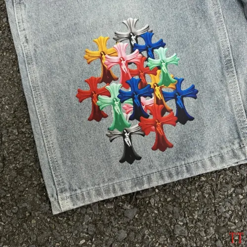 Replica Chrome Hearts Jeans For Men #1467911 $56.00 USD for Wholesale