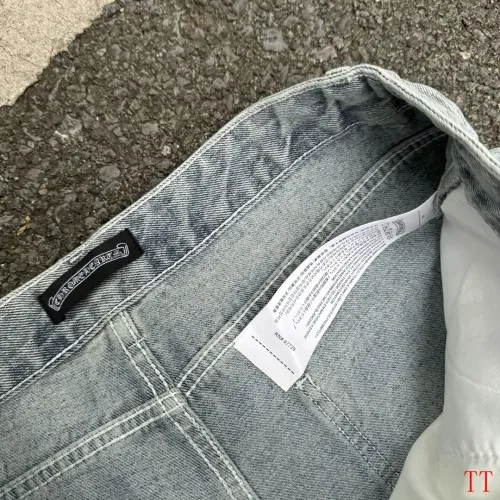 Replica Chrome Hearts Jeans For Men #1467911 $56.00 USD for Wholesale